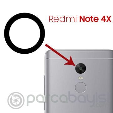 Xiaomi Redmi Note 4x Kamera Lens Kapak