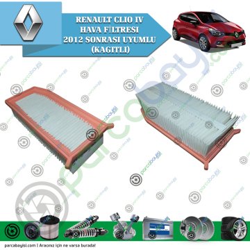 Renault Clıo Iv Hava Filtresi 2012 Sonrası Uyumlu (Kağıtlı)