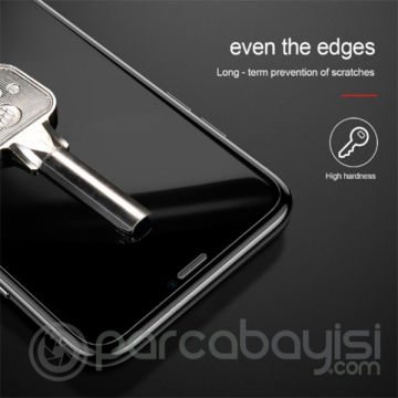 Baseus İPhone 11-İPhone XR. 6.1,Kırılmaz Cam Ekran Ekran Koruyucu