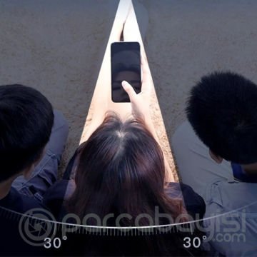 Oneplus 8T 3D Full Privacy Gizlilik Tempered Cam Ekran Koruyucu