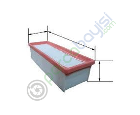 Dacia Logan Hava Filtresi 2010 Sonrası Uyumlu Muadil