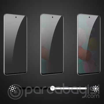 ALLY SM Galaxy M31 3D Full Privacy Gizlilik Tempered Cam Ekran Koruyucu