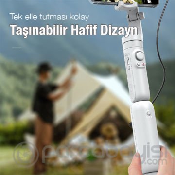 MEMO E01 Telefon Stabilizer Gimbal için 4000mAh Powerbank Uzatma Kolu