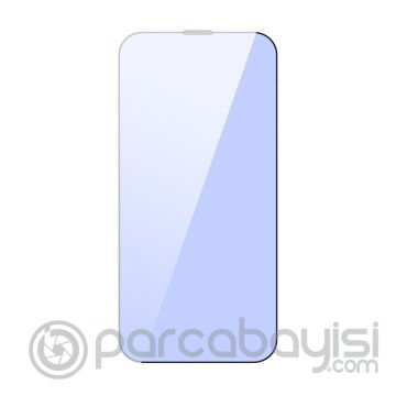 Baseus İPhone 14-13-13 Pro 6.1 0.3mm Anti Blue-ray Tempered Full Cam Ekran Koruyucu 2 Adet Set