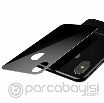 Baseus İphone Xs Max 6.5 Renkli Arka Cam Koruyucu 0.3mm
