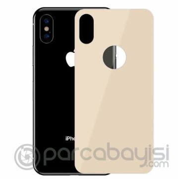 Baseus İphone Xs Max 6.5 Renkli Arka Cam Koruyucu 0.3mm