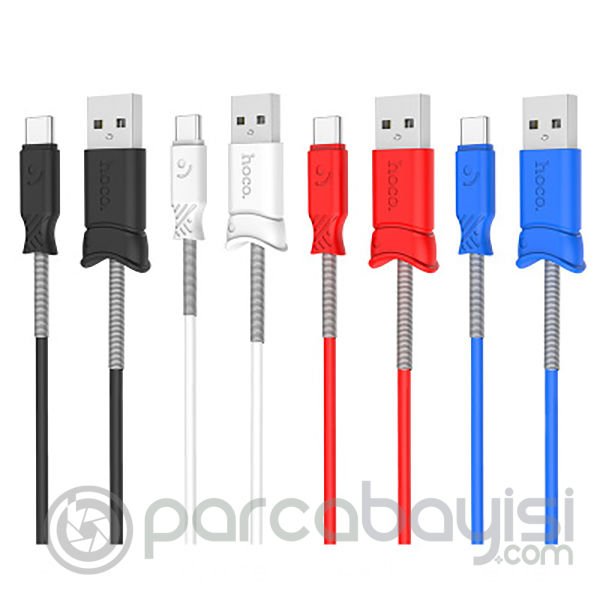 Hoco X24 Type-C 1 Metre 2.4a Hızlı Şarj Usb Kablosu