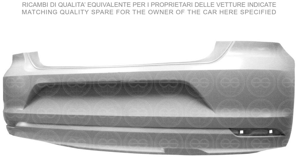 TAMPON ARKA  ASTARLI VOLKSWAGEN POLO 2014> | 6C6807421GRU | 6C6807421GRU
