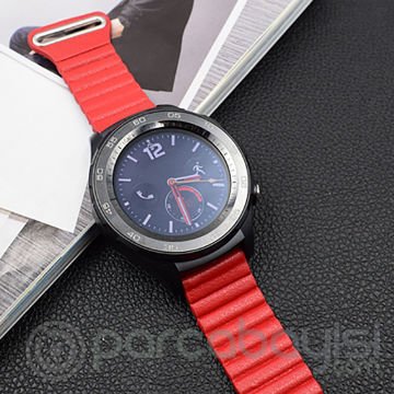 Ally 22MM Samsung Gear S3 Watch 4 46mm Deri Loop Kayış