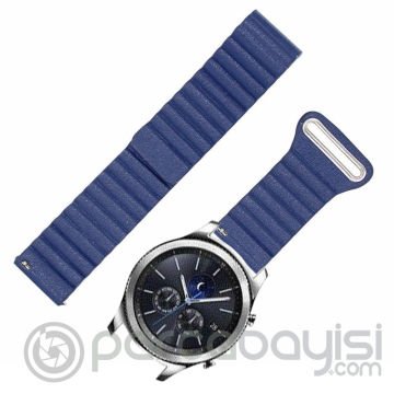 Ally 22MM Samsung Gear S3 Watch 4 46mm Deri Loop Kayış