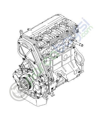 Kia Bongo Motor Kompresör Sorento 4 (Otomatik Vites) Orjinal | 211014Aa00