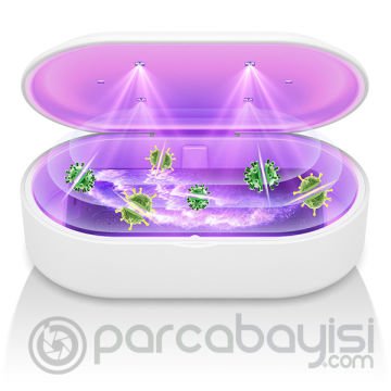 ALLY 15W Hızlı Kablosuz Wireless Şarj+Ultraviyole Sterilizer- Uv box