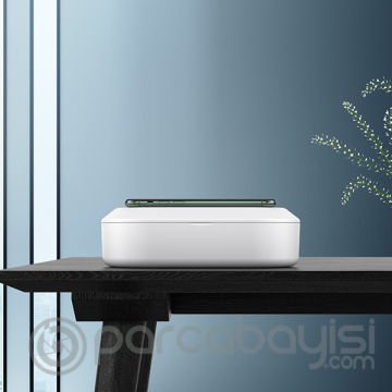 ALLY 15W Hızlı Kablosuz Wireless Şarj+Ultraviyole Sterilizer- Uv box