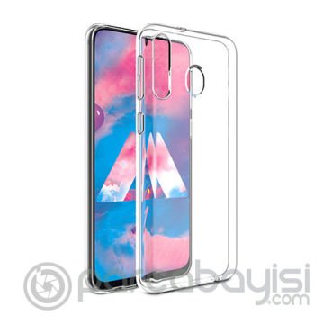 Ally Sm Galaxy M30-A40S Ultra Koruma Soft Şeffaf Silikon Kılıf