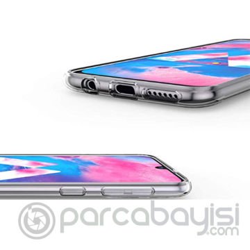 Ally Sm Galaxy M30-A40S Ultra Koruma Soft Şeffaf Silikon Kılıf