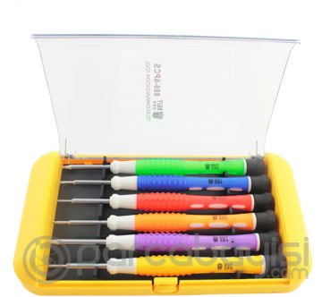 Best-886b 6 Parça Telefon ve Saat Profesyonel Tornavida Tamir Seti