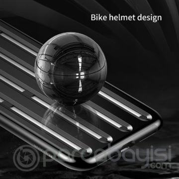 Baseus İPhone XR 6.1 Cycling Helmet Zırh Silikon Kılıf