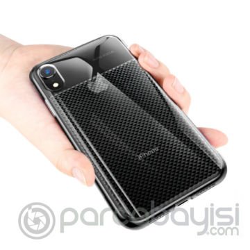 Baseus İphone Xr 6.1 Glistenıng Şeffaf Lüx Silikon Kılıf