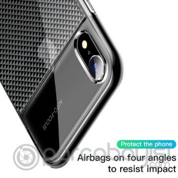 Baseus İphone Xr 6.1 Glistenıng Şeffaf Lüx Silikon Kılıf