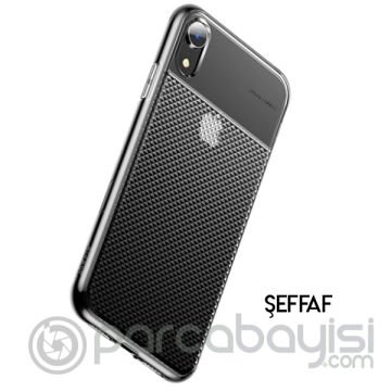 Baseus İphone Xr 6.1 Glistenıng Şeffaf Lüx Silikon Kılıf