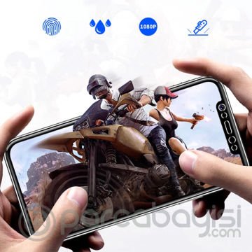 Xiaomi Mi 10T-10T Pro 3D Full Privacy Gizlilik Tempered Cam Ekran Koruyucu