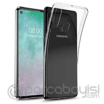 Ally Sm Galaxy A60-M40 Ultra Koruma Soft Şeffaf Silikon Kılıf