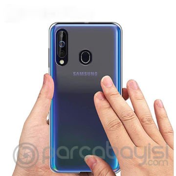 Ally Sm Galaxy A60-M40 Ultra Koruma Soft Şeffaf Silikon Kılıf