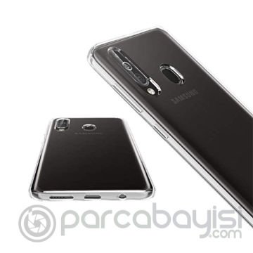 Ally Sm Galaxy A60-M40 Ultra Koruma Soft Şeffaf Silikon Kılıf