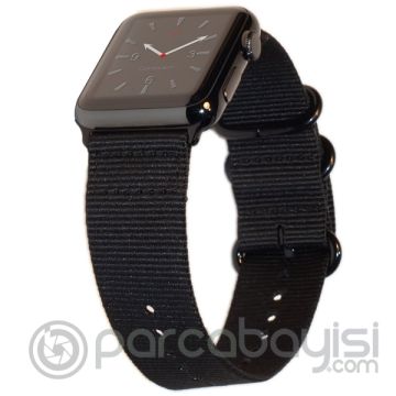 Ally Apple Watch 7-8 41mm 6-5-4 40mm Nylon Kayış 3 Tokalı 3-2-1 38mm