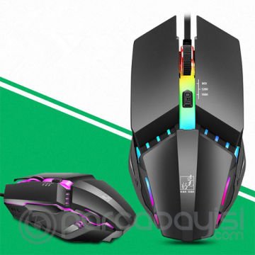 ALLY K3  Işıklı Kablolu Oyuncu- Gaming Mouse