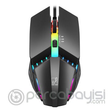 ALLY K3  Işıklı Kablolu Oyuncu- Gaming Mouse