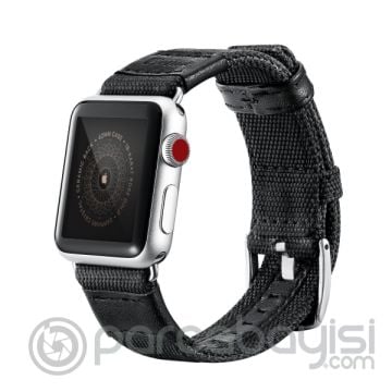 Ally Apple Watch 7-8 45mm 6-5-4 44mm Jeep Nylon Kayış Kordon 3-2-1 42mm