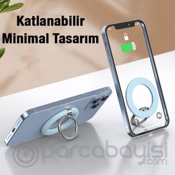 ALLY Ring Manyetik MagSafe Cep Telefonu Yüzük Tutucu
