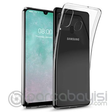 Ally Sm Galaxy A20-A30 Ultra Koruma Soft Şeffaf Silikon Kılıf