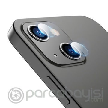 ALLY İPhone 14 Tempered Glass Cam Kamera Koruyucu
