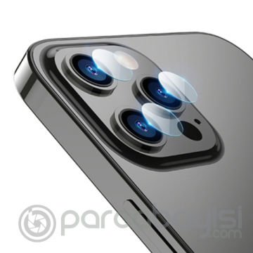 ALLY İPhone 14 Pro-Pro Max Tempered Glass Cam Kamera Koruyucu