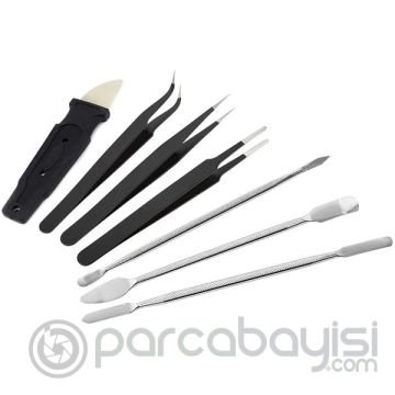JİAFA JF-8175 28 Parça Çok Fonksiyonlu Cep Telefonu Tamir Seti,iPhone, MacBook