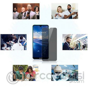 SM Galaxy Note 10 Lite 3D Full Privacy Gizlilik Tempered Cam Ekran Koruyucu