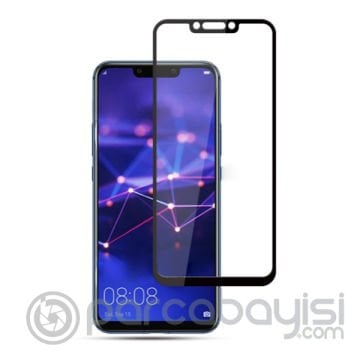 Huawei Mate 20 Lite Full Glue Tempered Full Cam Ekran Koruyucu