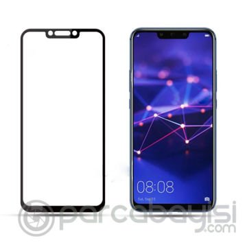 Huawei Mate 20 Lite Full Glue Tempered Full Cam Ekran Koruyucu