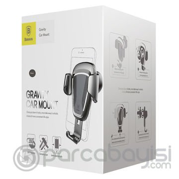 Baseus 360 Derece Premium Gravity Araç Tutucu