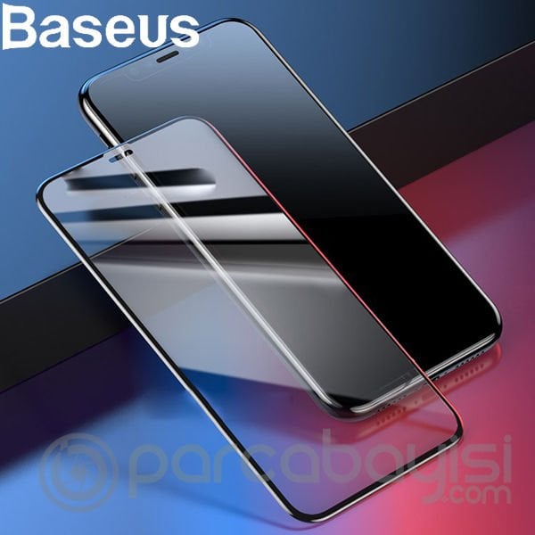 Baseus İphone 11 Pro Max -6.5-  Xs Max 3d Kavisli Full Kırılmaz Cam Koruyucu