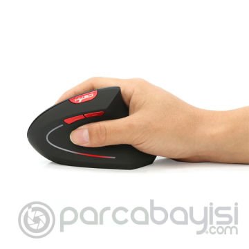 HXSJ T24 2400 DPI Kablosuz Dikey Fare 2.4G Optik Mouse