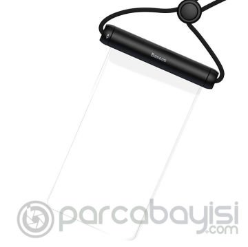 Baseus Cylinder Waterproof Case Kayar Kapaklı Su Geçirmez Universal Telefon Kılıfı