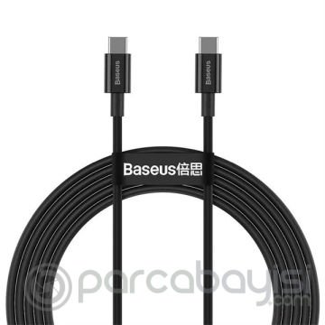 Baseus Superior Series 100W Type-C to Type-C Hızlı Data Şarj Kablosu 2m