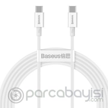 Baseus Superior Series 100W Type-C to Type-C Hızlı Data Şarj Kablosu 2m