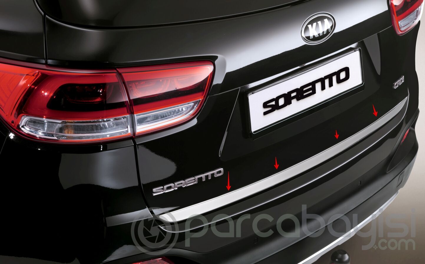 Kia Sorento Arka Bagaj Çıtası Krom Orjinal | C5491ADE00ST