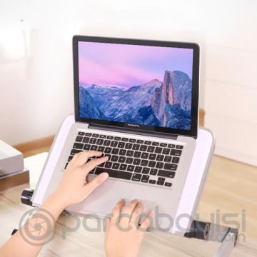 Ally Yükseklik Ayarlı Portatif Katlanabilir Laptop,iPad Sehpası Stand