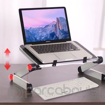 Ally Yükseklik Ayarlı Portatif Katlanabilir Laptop,iPad Sehpası Stand