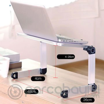 Ally Yükseklik Ayarlı Portatif Katlanabilir Laptop,iPad Sehpası Stand